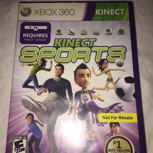 2 XBOX 360 Kinect Video Games